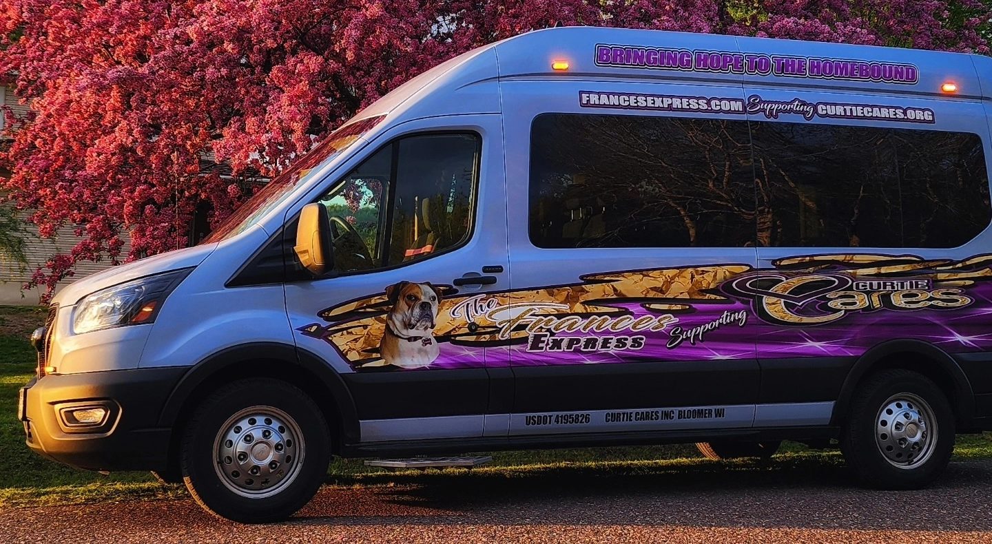 The Frances Express van